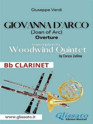 cover image of Giovanna d'Arco--Woodwind Quintet (Bb CLARINET)